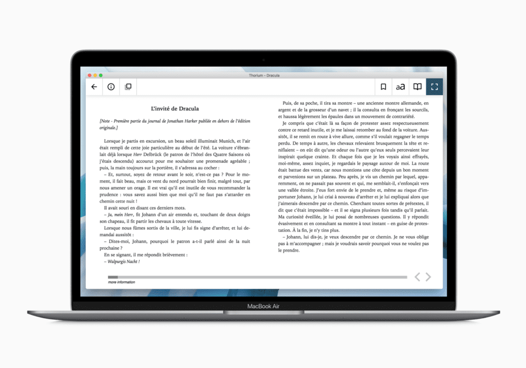 Thorium Reader EPUB Reader Apps for Windows