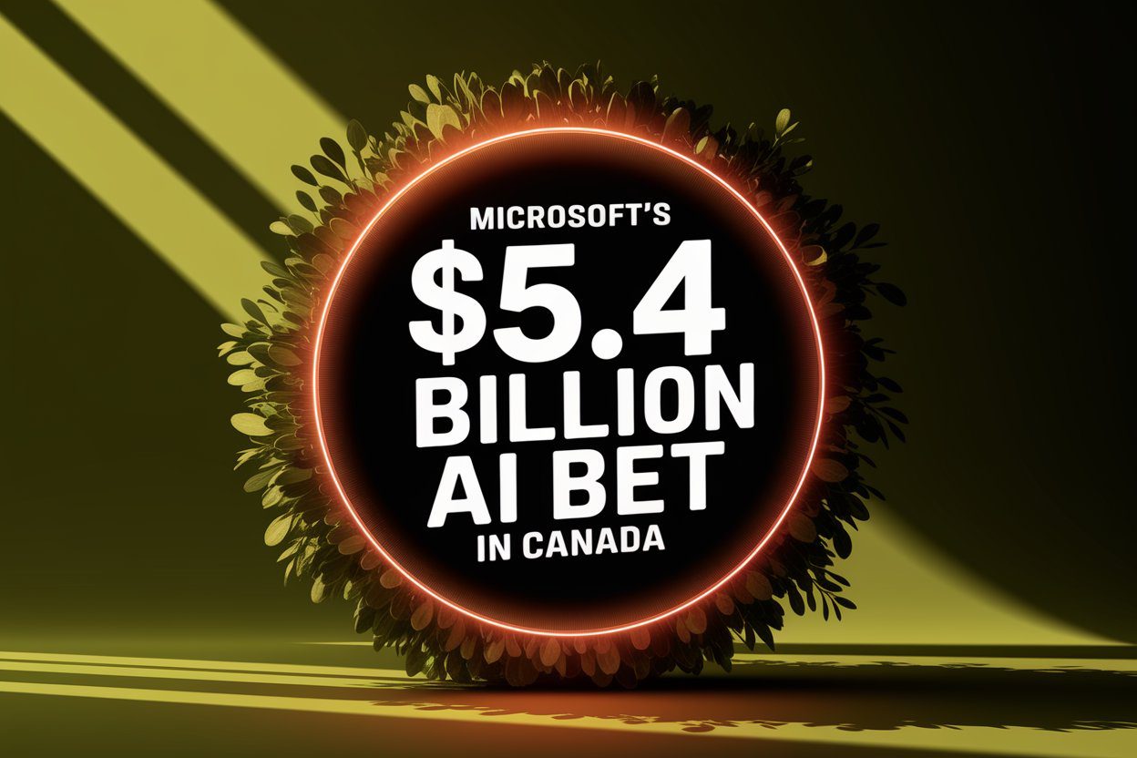 Microsoft's $5.4 Billion AI Bet in Canada