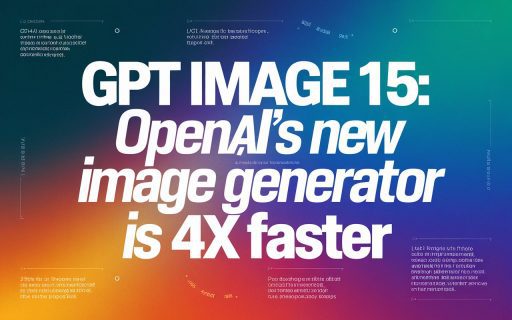 GPT Image 1.5: OpenAI's New Image Generator is 4x Faster
