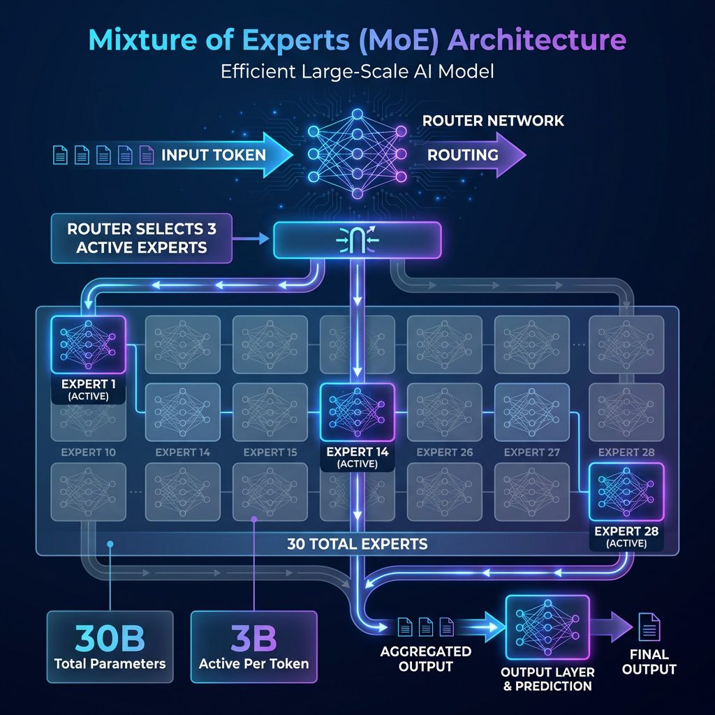 MoE Architecture Diagram