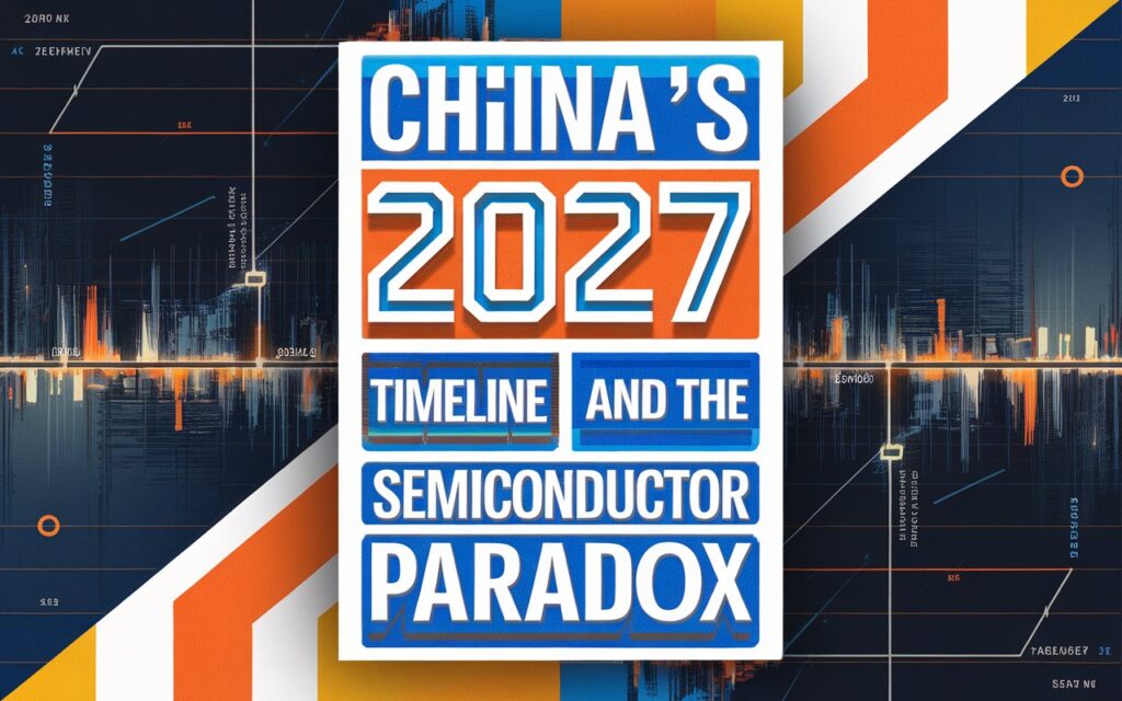 China’s 2027 Timeline and the Semiconductor Paradox