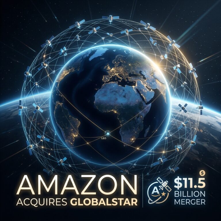 Amazon Acquires Globalstar for $11.5B: What This Means for Low Earth Orbit Satellite Tech