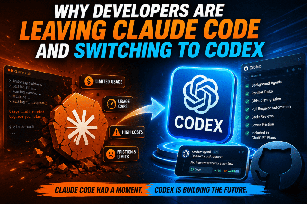 Developers Are Switching From Claude Code to Codex