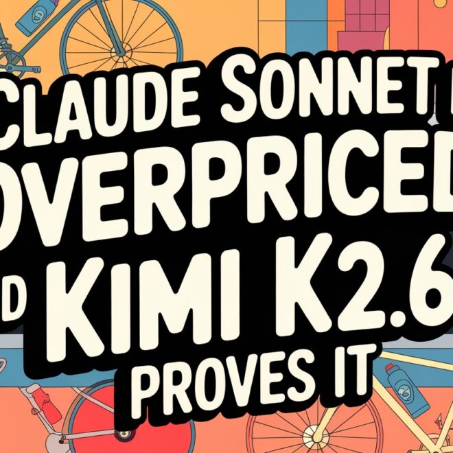 Claude Sonnet Is Overpriced, and Kimi K2.6 Proves It