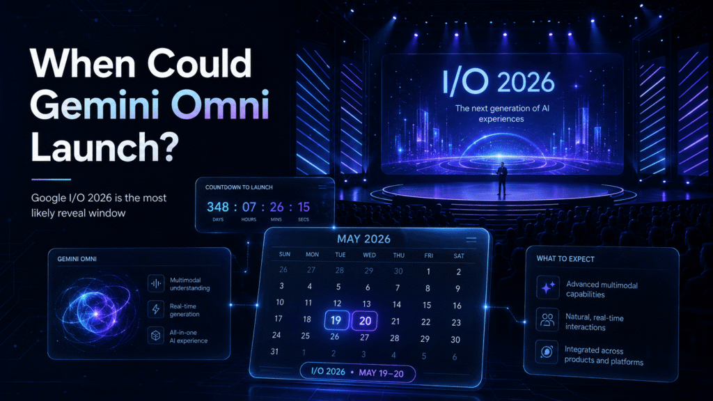 When Could Gemini Omni Launch?