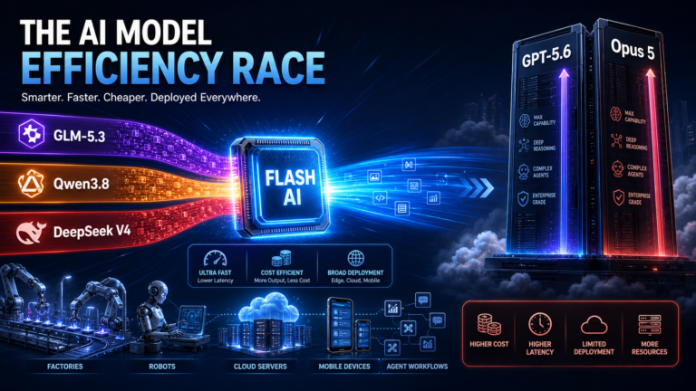 Why China Is Betting on Flash AI Models: The Next AI Race Is Cost per Action