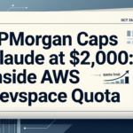 JPMorgan Caps Claude at $2,000: Inside AWS Devspace Quota