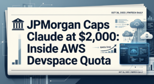 JPMorgan Caps Claude at $2,000: Inside AWS Devspace Quota