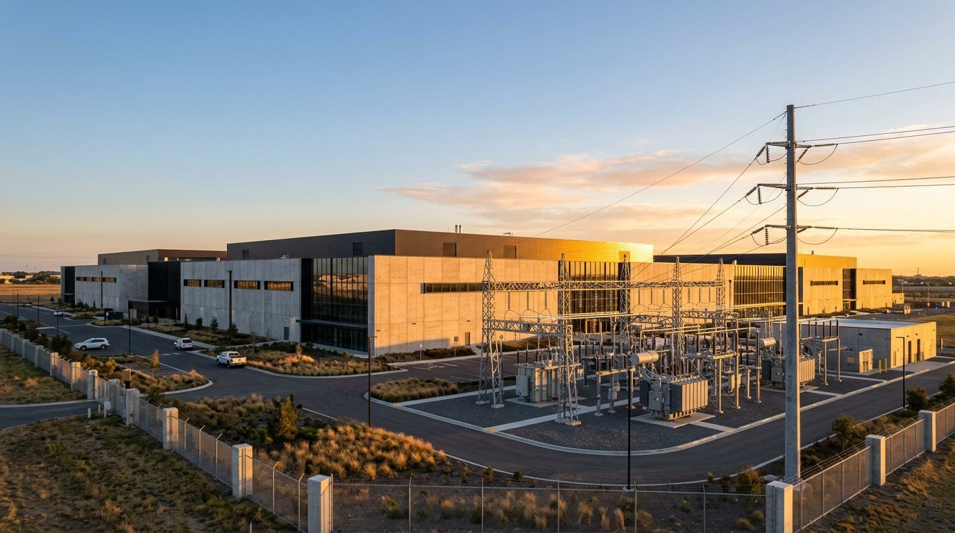 Hyperscale AI Data Center Campus and Substation in India