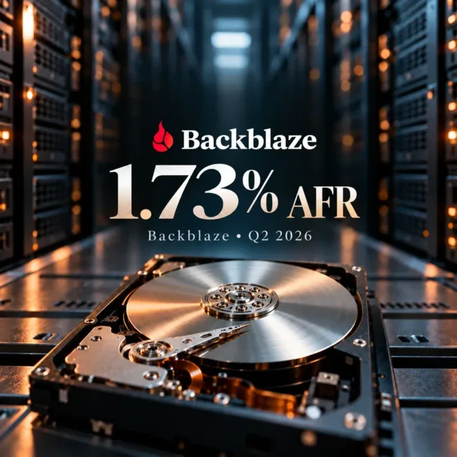 Backblaze Q2 2026: What a 1.73% Failure Rate Means