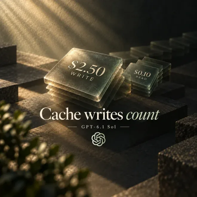 GPT-6.1 Sol Caching: Include the $2.50 Write Cost