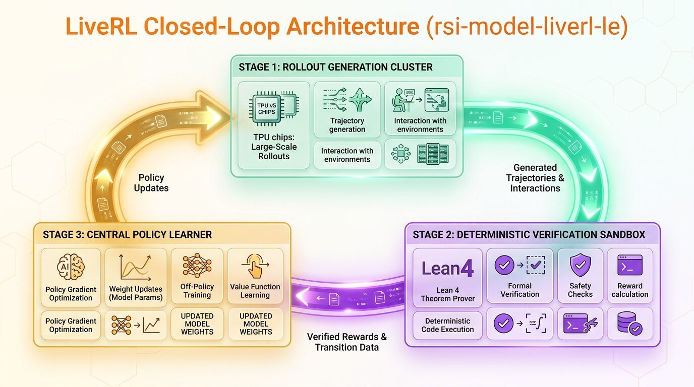 Google DeepMind LiveRL Closed-Loop Architecture