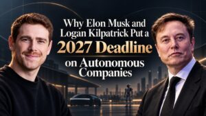 Why Elon Musk and Logan Kilpatrick Put a 2027 Deadline on Autonomous Companies