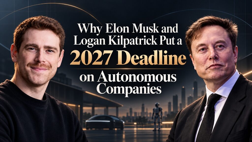 Why Elon Musk and Logan Kilpatrick Put a 2027 Deadline on Autonomous Companies