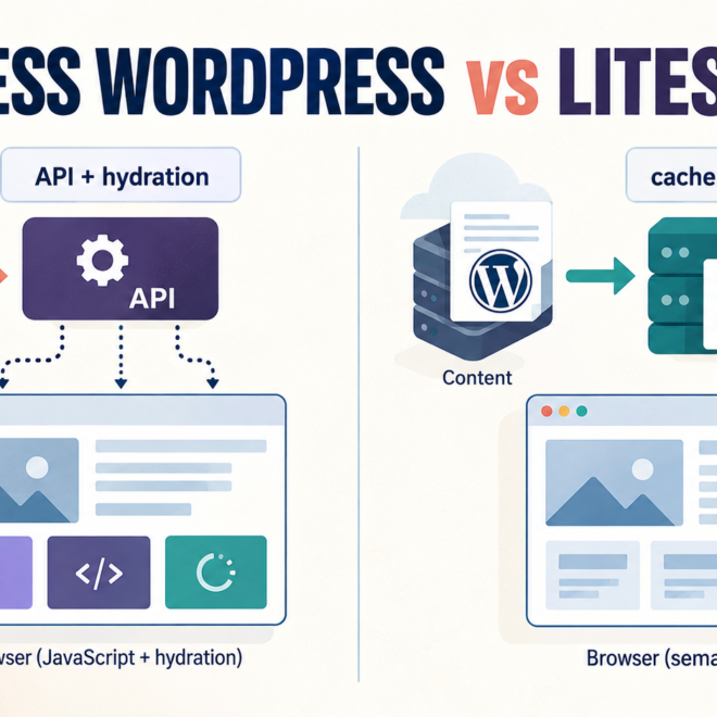 Headless WordPress vs LiteSpeed: Which Is Faster?