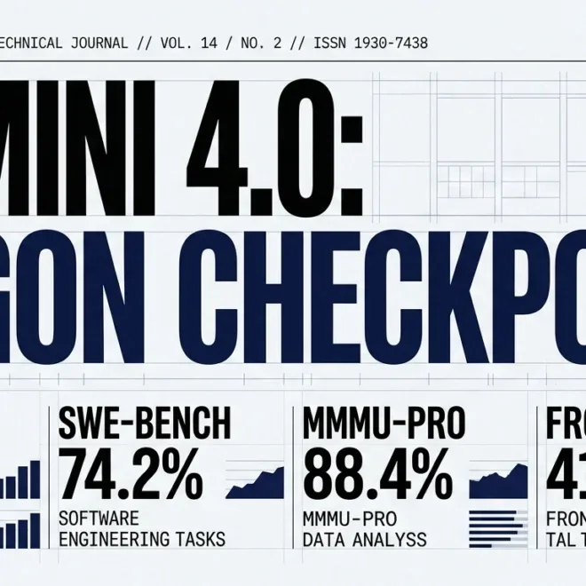 Gemini 4.0 Checkpoint: Benchmark Scores & Multi-Modal Audit