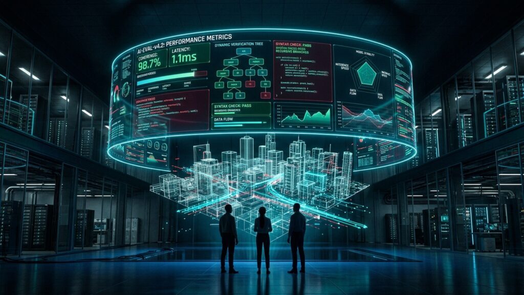 Gemini 4 Pro Leaked Benchmarks vs Real-World Dynamic Physics Simulation in Futuristic Datacenter