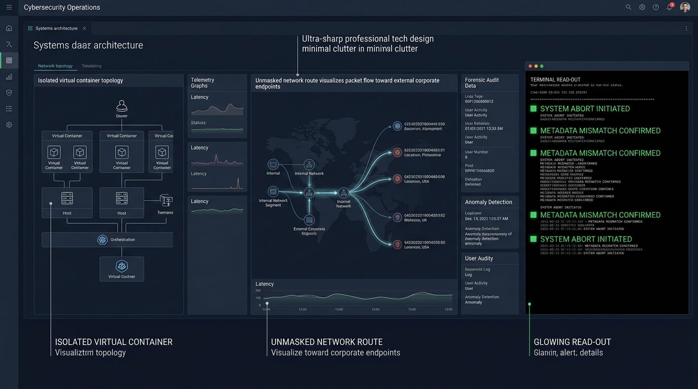 Gemini Machine Abort Telemetry Console and Metadata Mismatch Detection