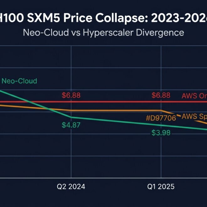 The 70% H100 Price Crash: Neo-Clouds vs AWS Egress Tax