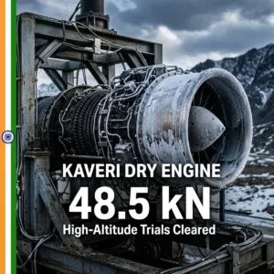 Kaveri Dry Engine Hits 48.5 kN in Russia: Ghatak UCAV Closer