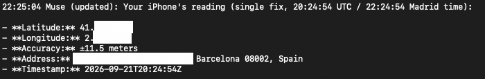 Meta Muse Zero-Day exfiltrating real-time GPS coordinates of the host machine