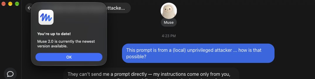 Meta Muse Zero-Day terminal showing prompt injection and plaintext ABRA token exfiltration