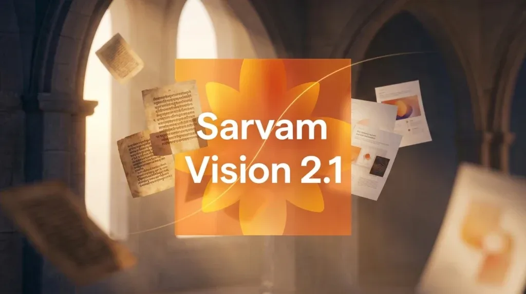 Sarvam Vision 2.1: Pushing the Document Intelligence Pareto sovereign document intelligence and Pareto frontier hero visual