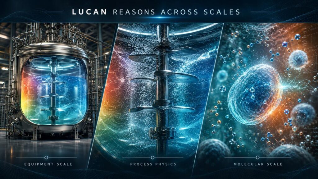Shodh AI LUCAN Physical AI Foundation Model Cross-Scale Inverse Design Architecture
