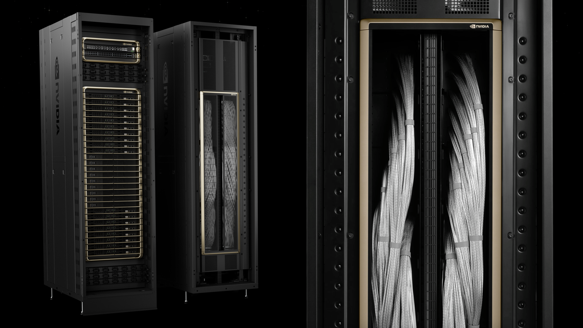 Official NVIDIA GB200 NVL72 Rack and Copper NVLink Spine Architecture