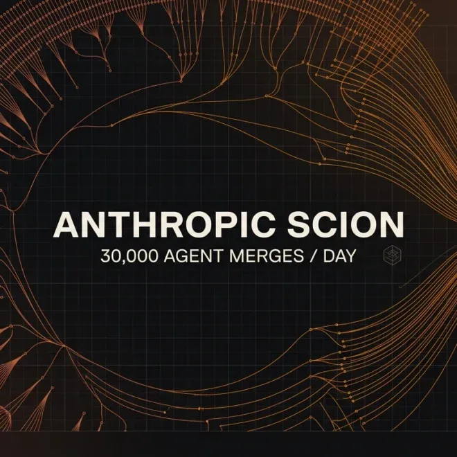 Anthropic Scion: Inside the 30,000 Agent Merges Monorepo