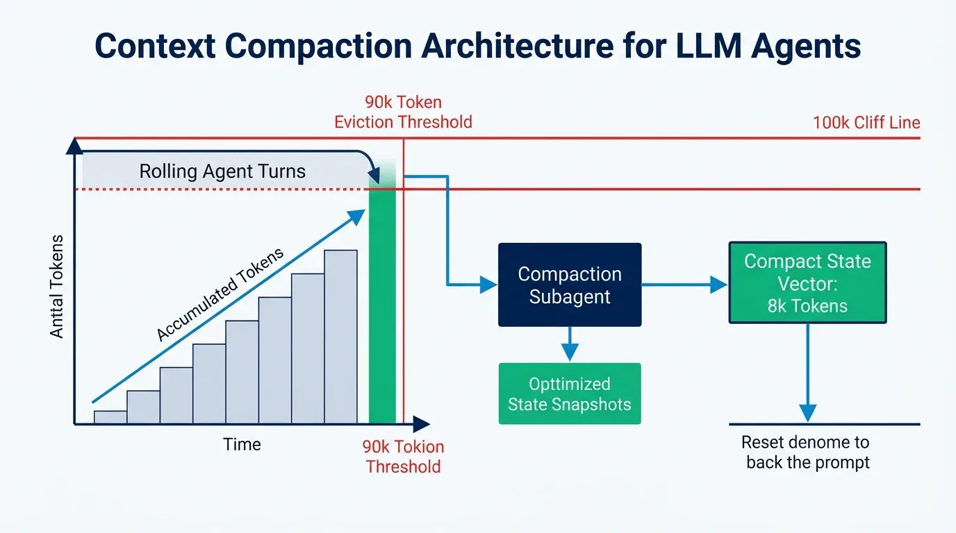 Context Compaction Architecture for LLM Agents