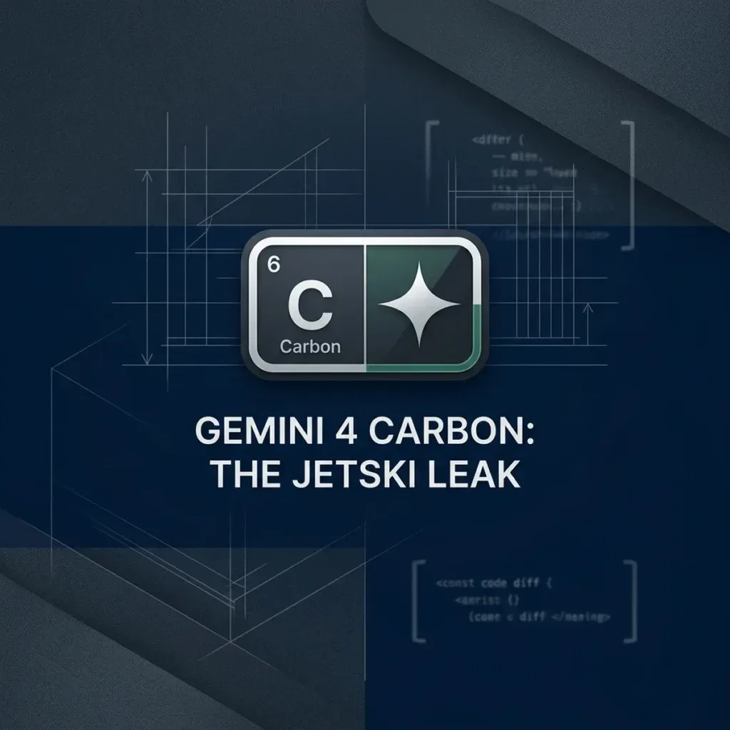 Gemini Carbon Leak: Inside Google’s Jetski Test vs Opus 5.5