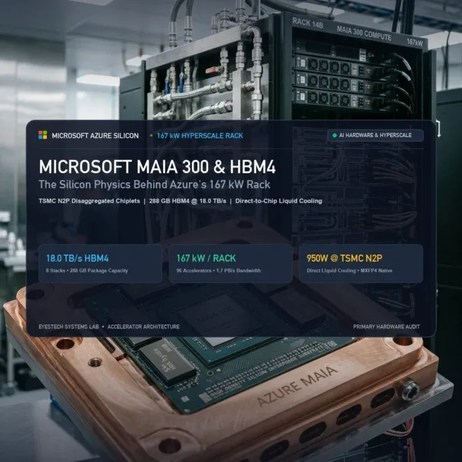 Microsoft Maia 300: Inside Azure’s 167 kW HBM4 Rack Physics