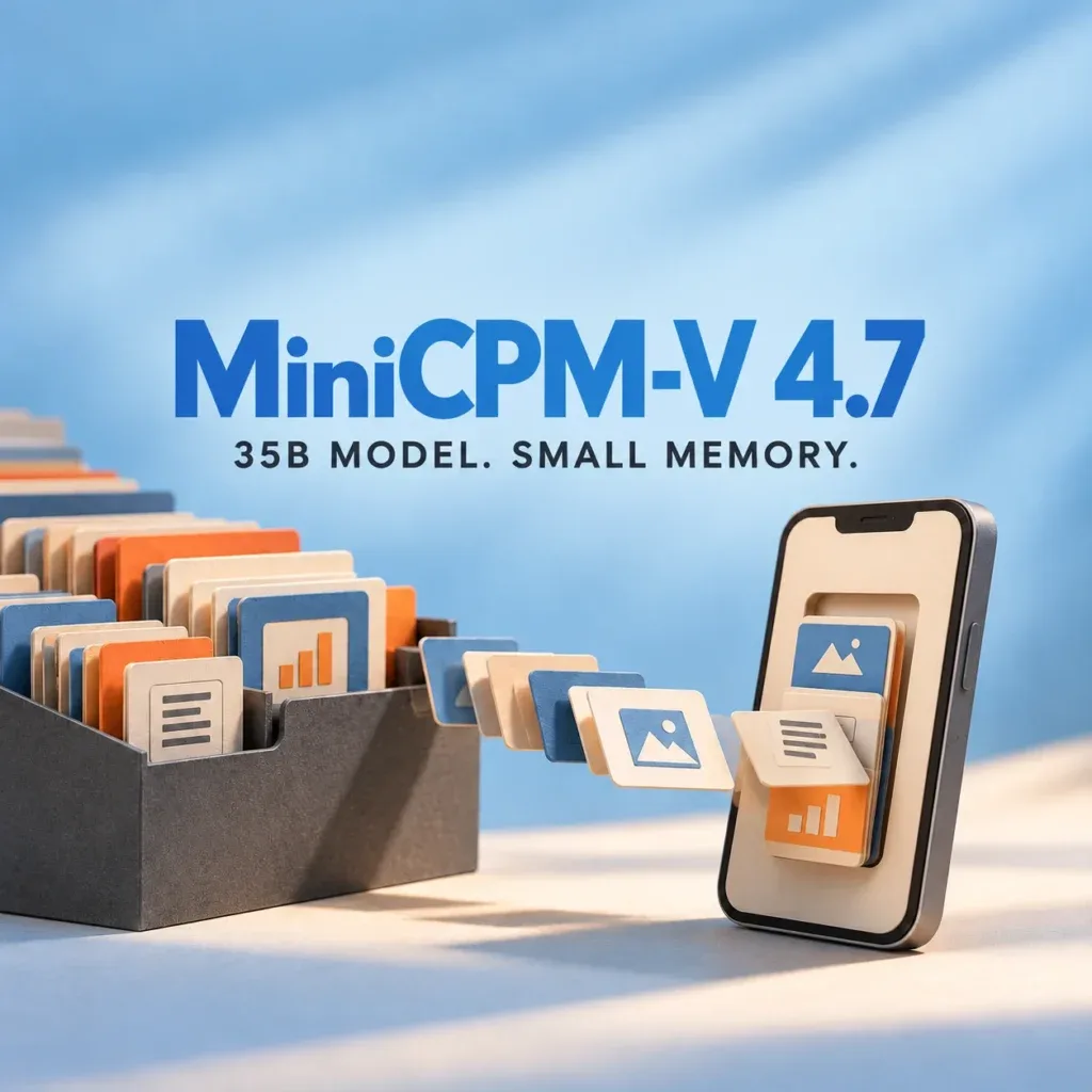 MiniCPM-V 4.7: A 35B Model Is Not a 3GB Download