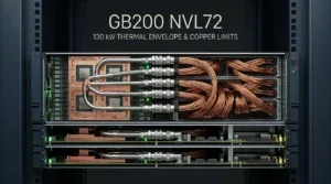 NVIDIA GB200 NVL72: 130 kW Cooling Crisis & Copper NVLink Limit