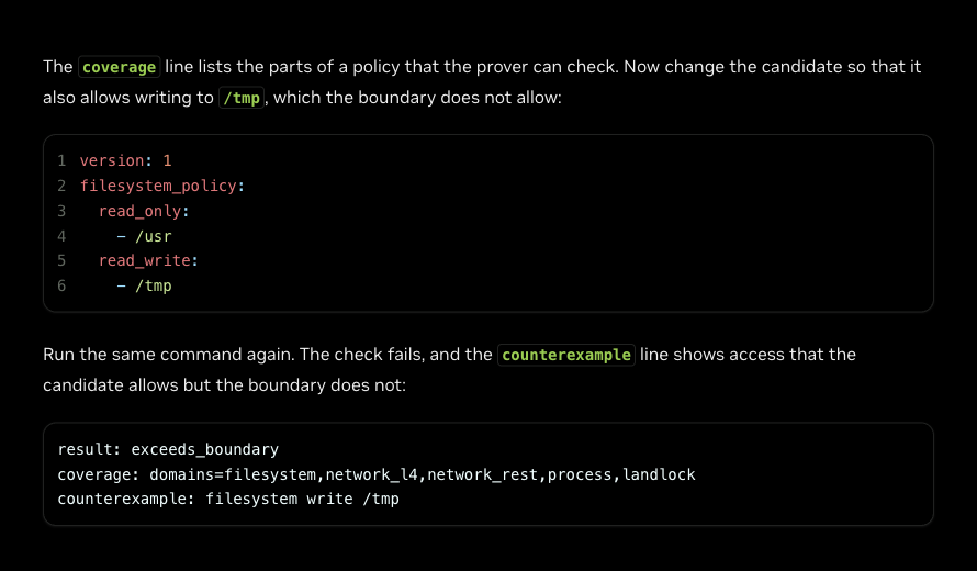 NVIDIA OpenShell Prover SMT Counterexample Execution