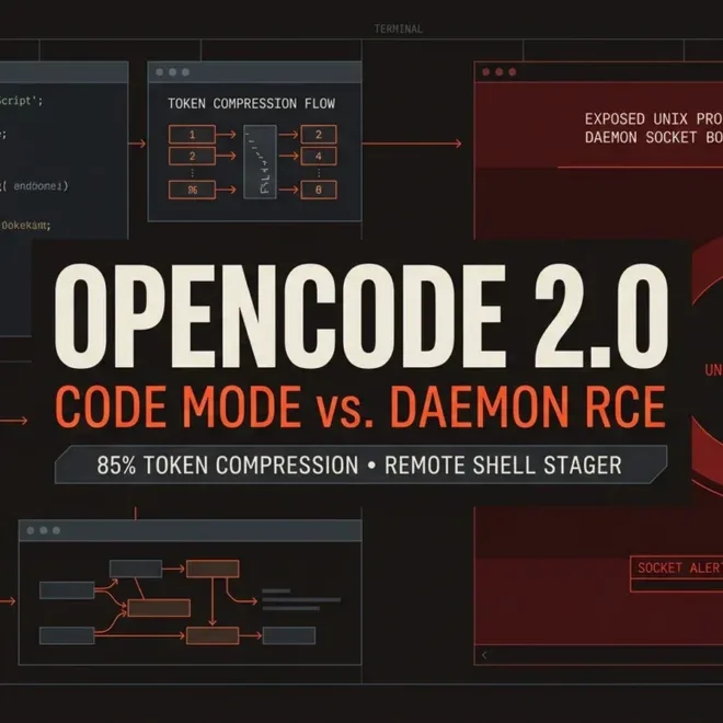 OpenCode 2.0: MCP Code Mode Compression vs. Daemon RCE