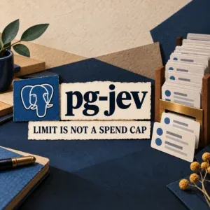 pg-jev: Why SQL LIMIT Is Not an AI Spend Cap